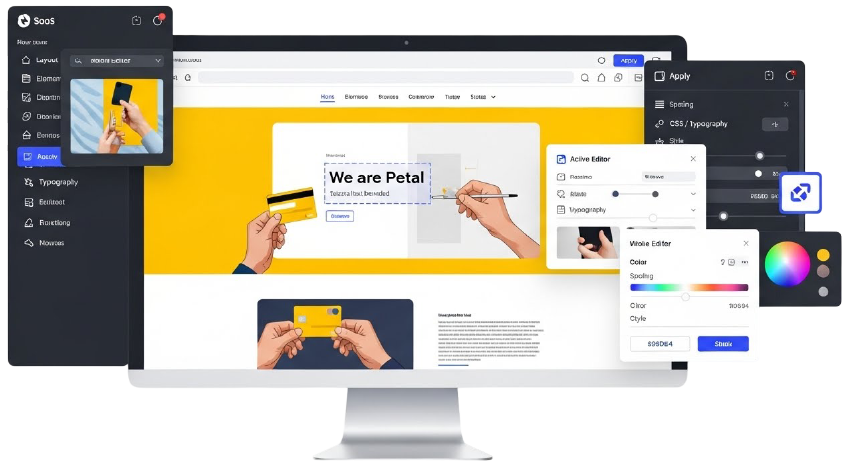 منشئ مواقع - Easy Website Builder