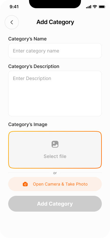 Add Category